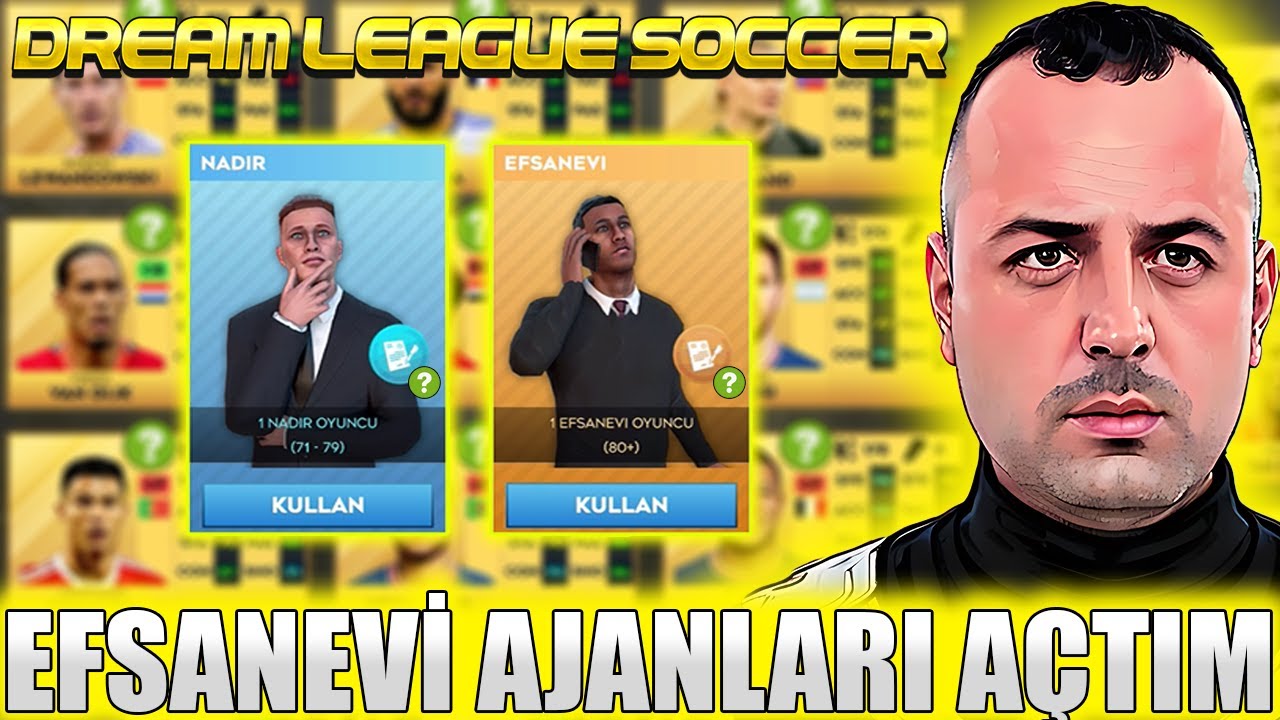 EFSANEVİ AJANLARI KULLANDIM - DLS 23 - DREAM LEAGUE SOCCER 2023