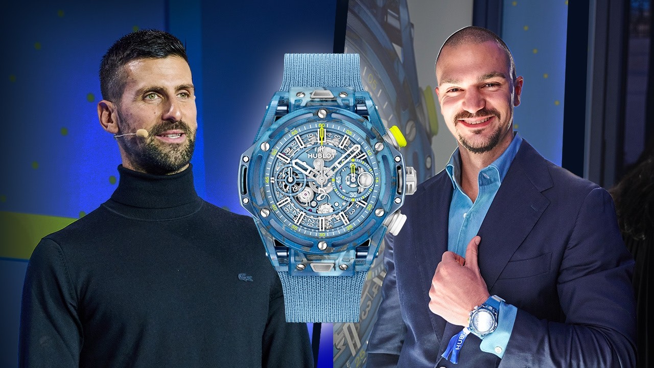 PARIS WATCH VLOG with Novak Djokovic and Hublot