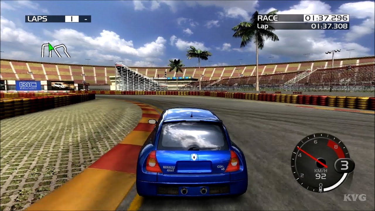 Forza Motorsport 2 - Sunset Peninsula Infield Reverse - Gameplay (HD) [1080p60FPS]