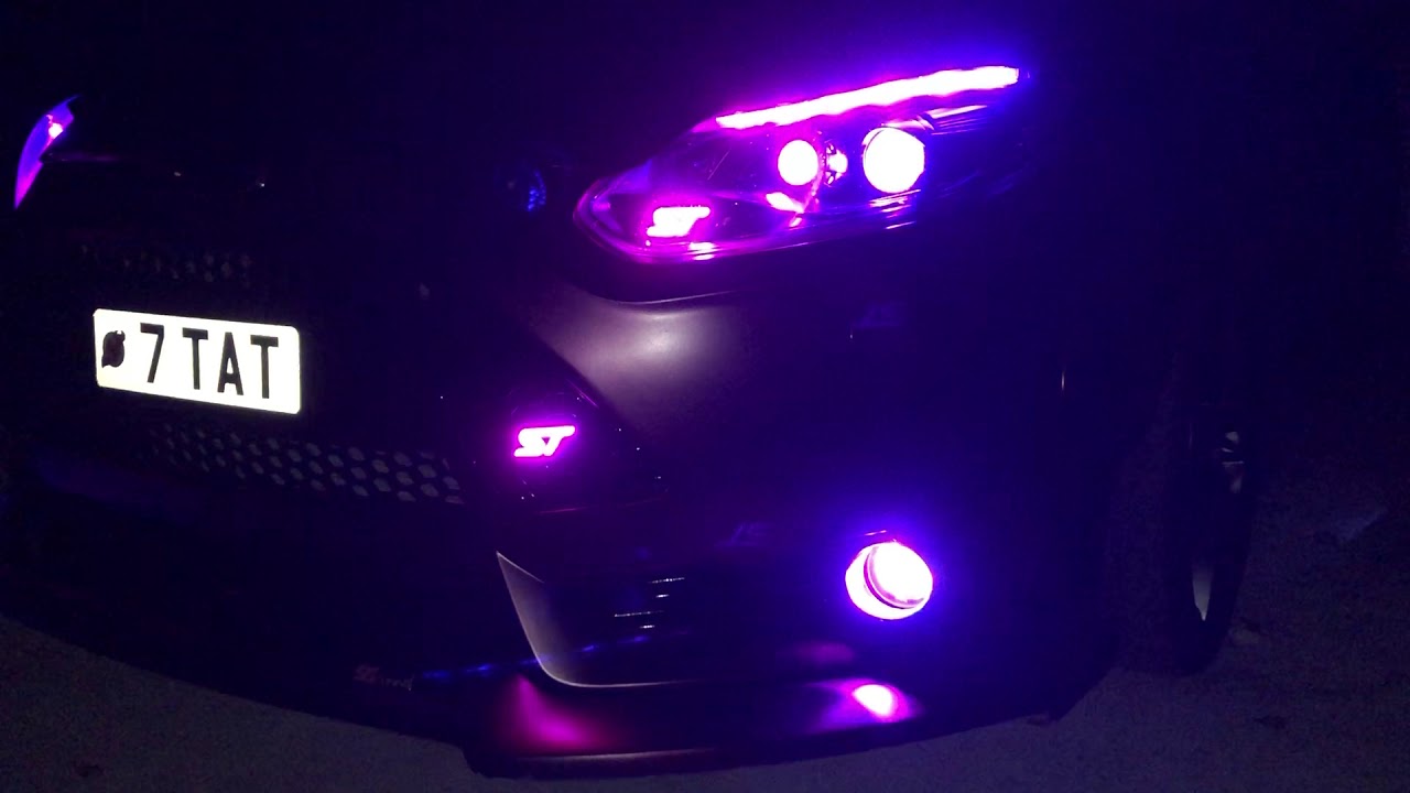 Ford Focus ST Custom Headlights and ST Grille by Monkey Wrench Bespoke