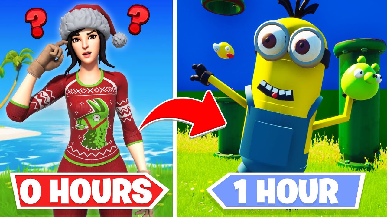I gave *FORTNITE BUILDERS* 1 Hour to Build me ANYTHING...