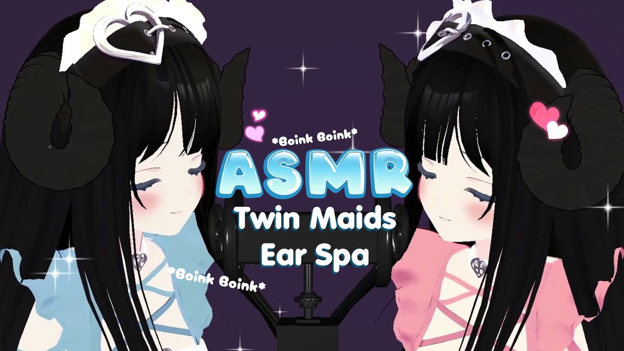 ASMR 💕 Twin Maids Ear Spa【VRChat】