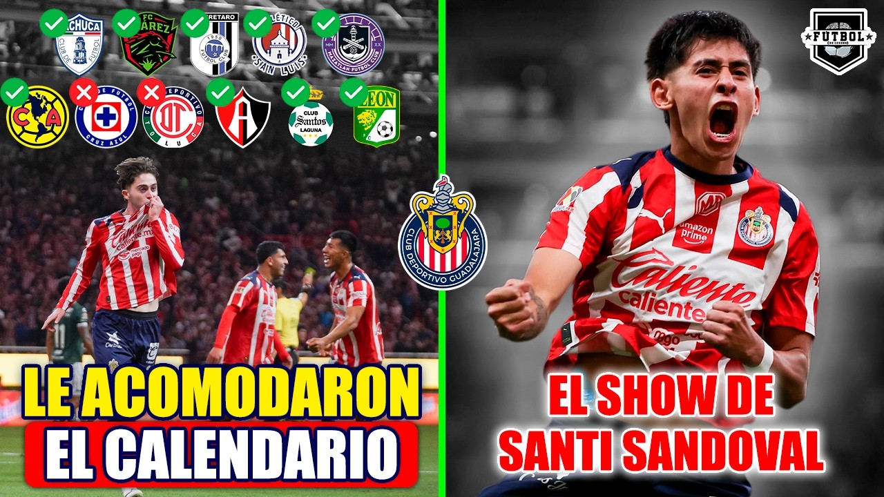 🔥 TE VAS A REIR CON ESTO🤣 | ¡ES UN HECHO! LE ACOMODARON CALENDARIO A CHIVAS | EL SHOW DE SANTI