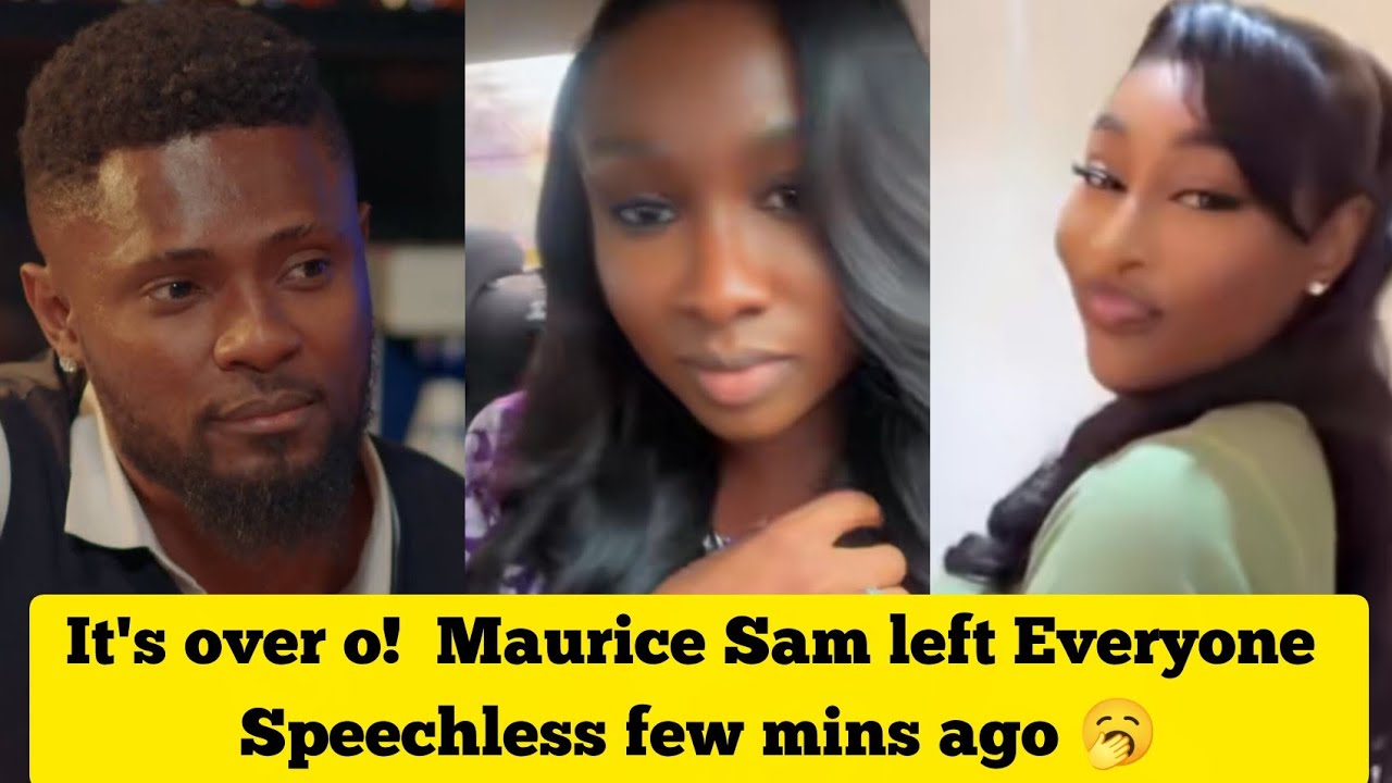 It's over o! Maurice Sam left Everyone speechless few mins ago 😲