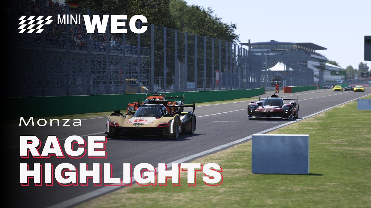 First Sprint Race Chaos Unfolds | VEMA Mini WEC Monza