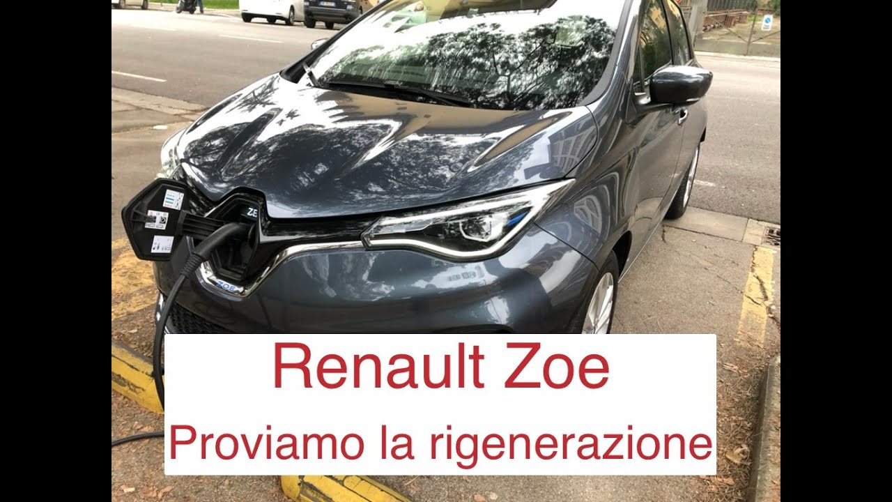 Renault Zoe - Proviamo la rigenerazione