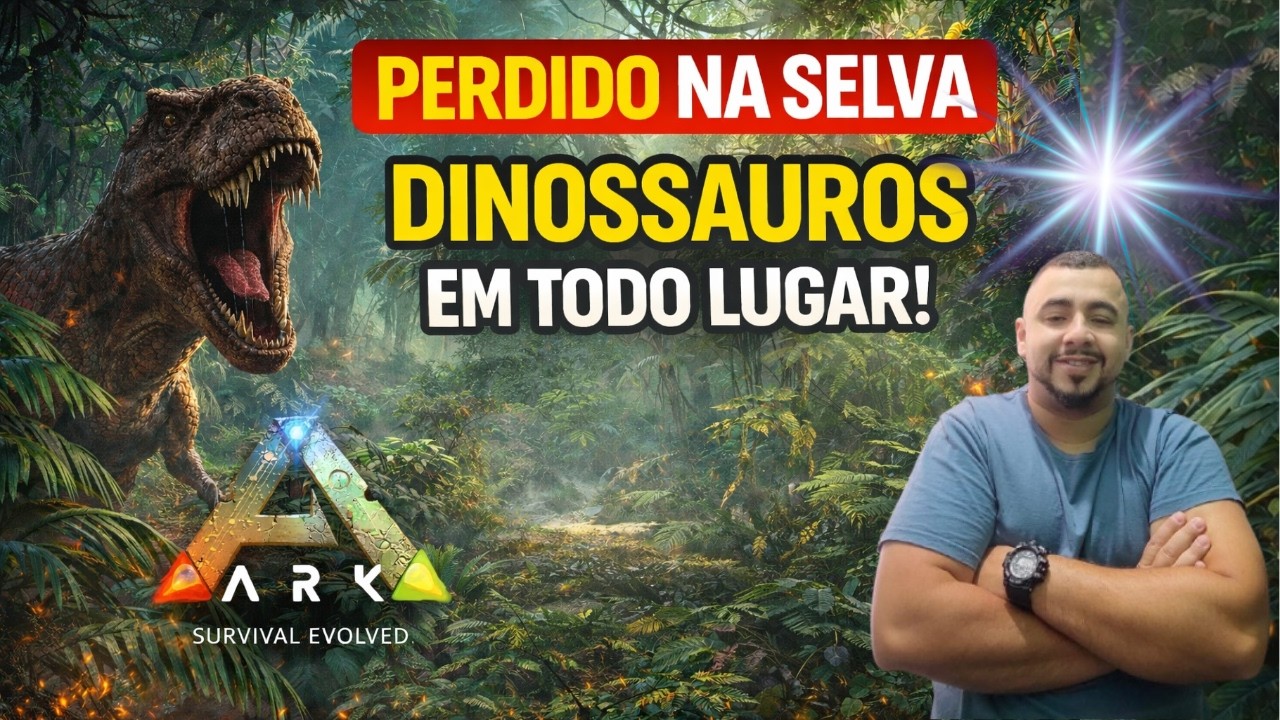 COMEÇANDO DO ZERO NO ARK! – SOBREVIVENDO DO DIA 1 AO 100 🦖