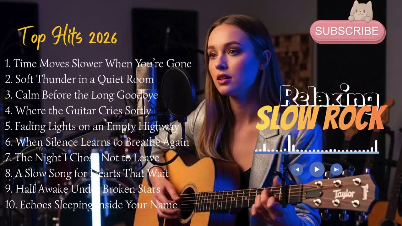 Weekend Slow Rock Collection 2026 🎶 Soft Rock Songs to Relax Your Mind