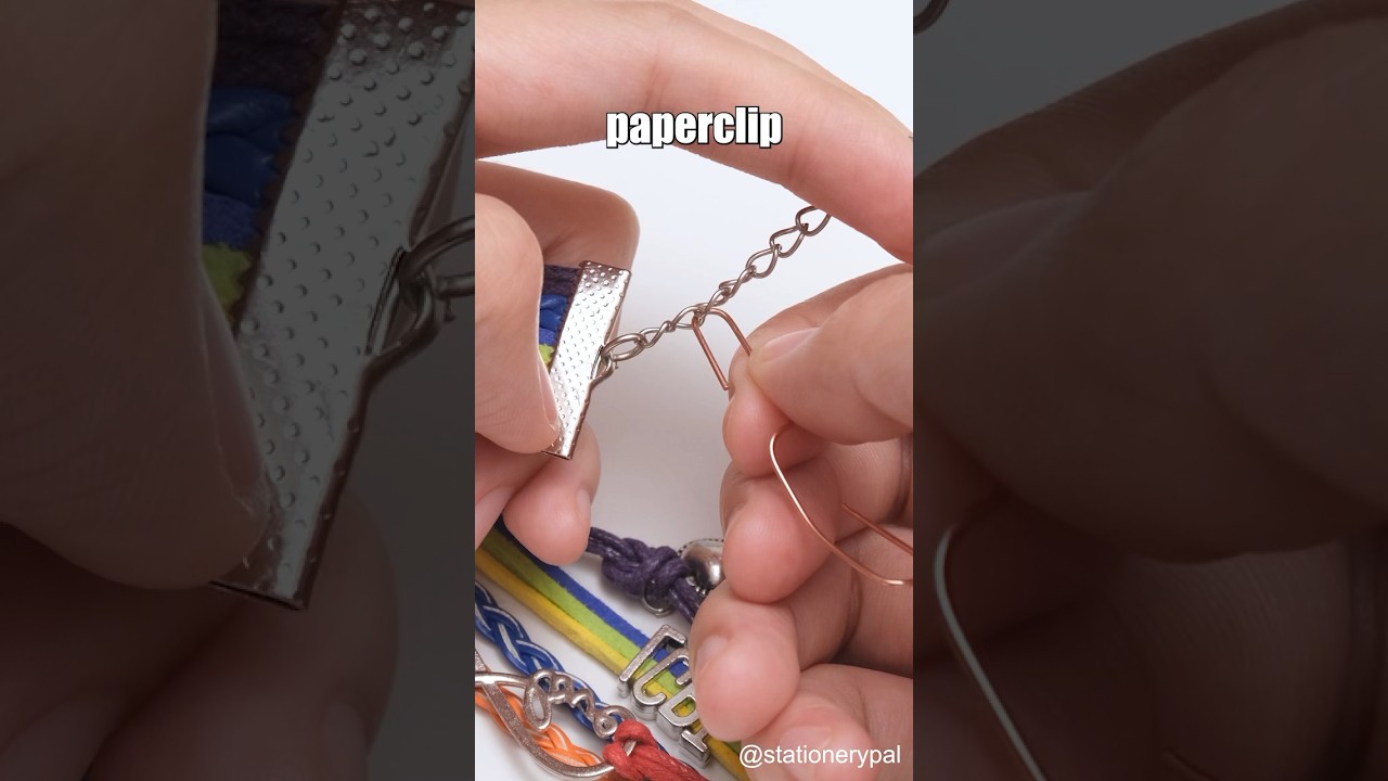 Three Awesome Paperclip Hacks! #shorts