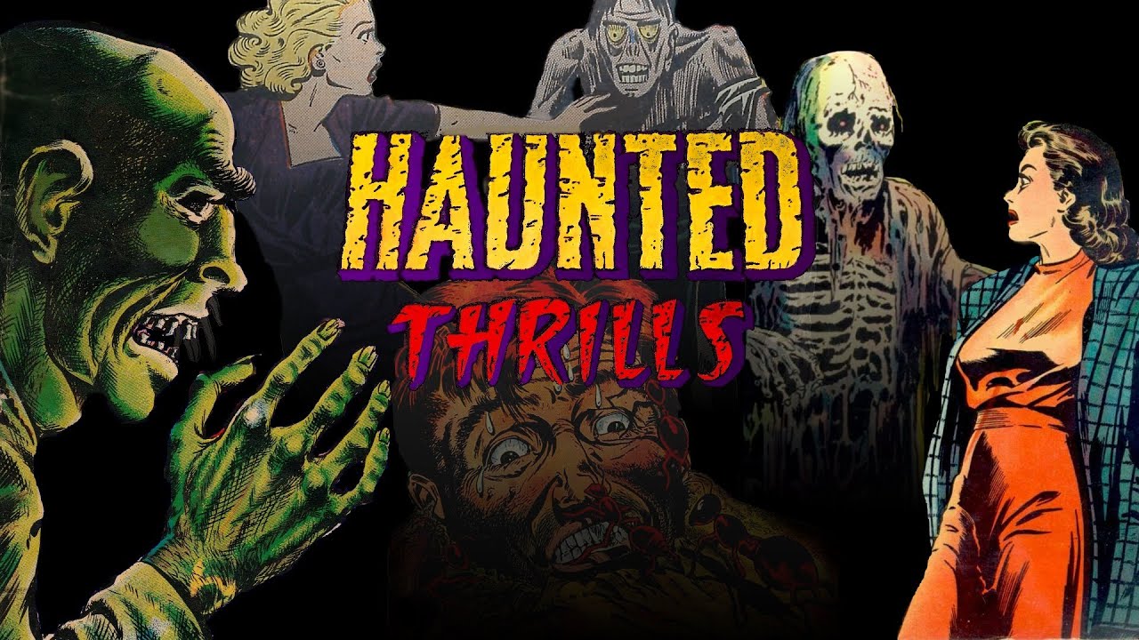 HAUNTED THRILLS Предкодовый документальный фильм о комиксах ужасов
