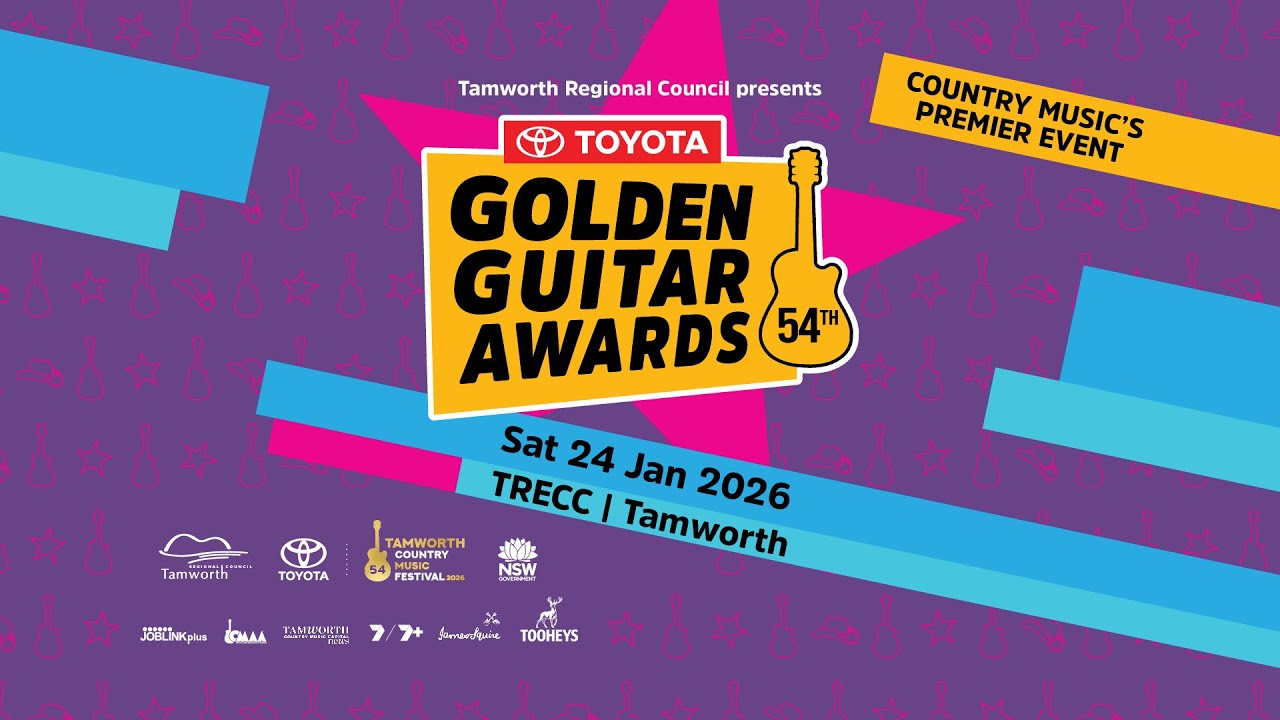 We are LIVE at the 2026 Toyota Golden Guitar Awards - watch now! #GoldenGuitars #TCMF2026