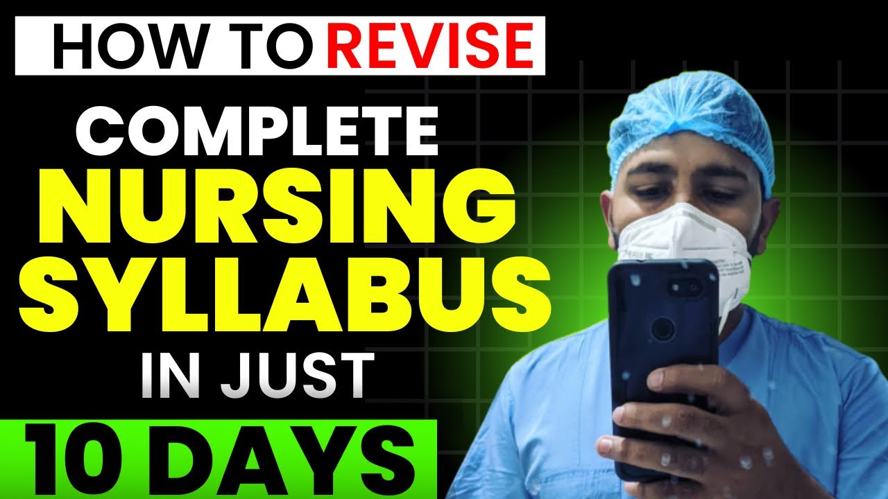Last 10 दिन मे Complete Nursing Syllabus को कैसे Revise करे ?? #norcet2023 #norcetaiims #aimaiims