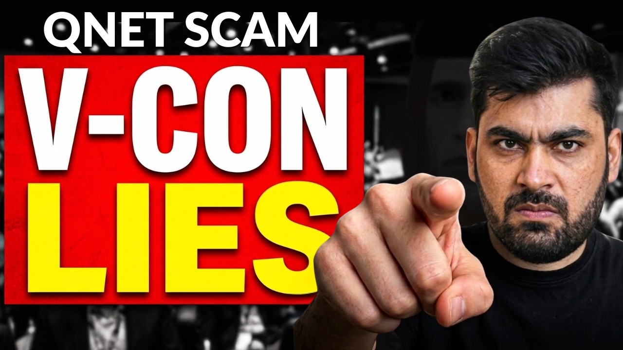 QNET V-CON LIES! DON’T FALL FOR IT @bhartirajputofficial 