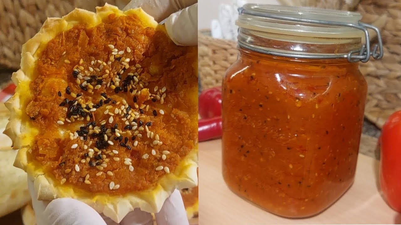  اسرار صلصة محمرة 🌶 المناقيش الاصلية حضريا ب دقايق واحفظيا لشهور بالتلاجة واستخدميا بأيا وقت