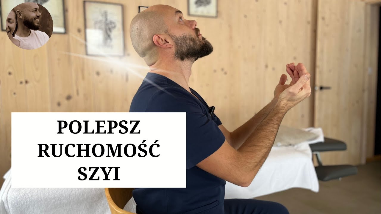 4 ćwiczenia na ruchomość szyi