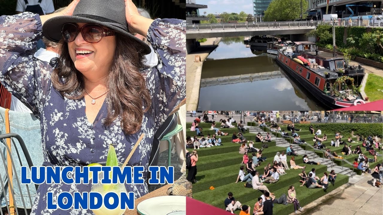 First Hot Summer's Day | Quick Lunch In London | Simply Samina