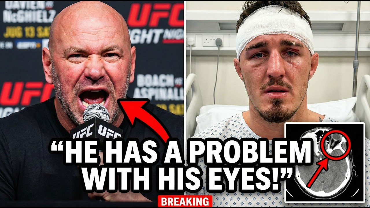 Dana White SHOCKER: Tom Aspinall Officially BANNED from the UFC?