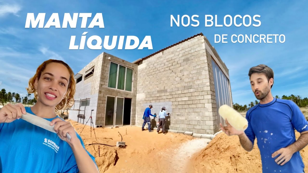 Impermeabilização | Como Proteger Casa de Tijolos de Concreto Mantendo Características Aparentes!