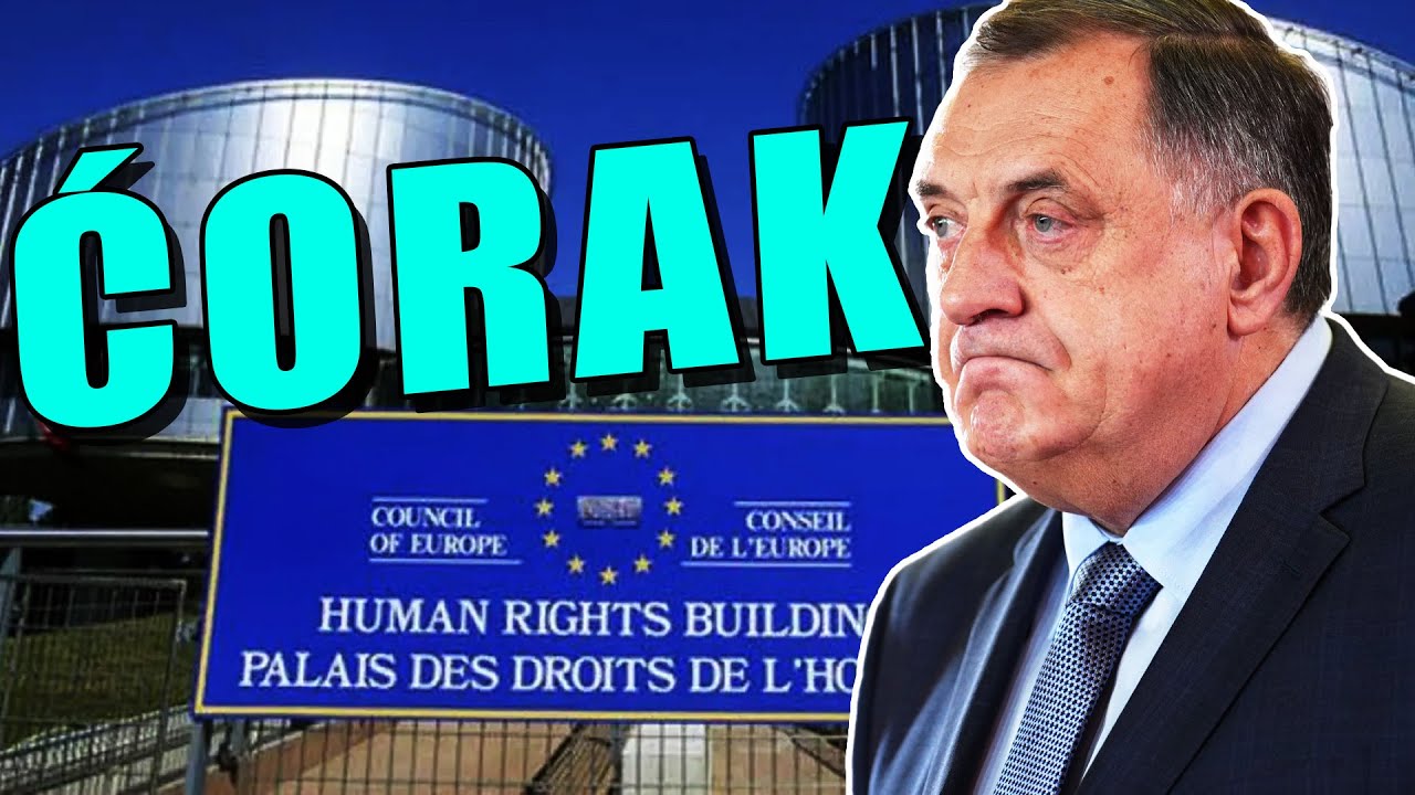 Šta Dodik TRAŽI u Strasbourgu MOBING sa osmjehom PRESUDE