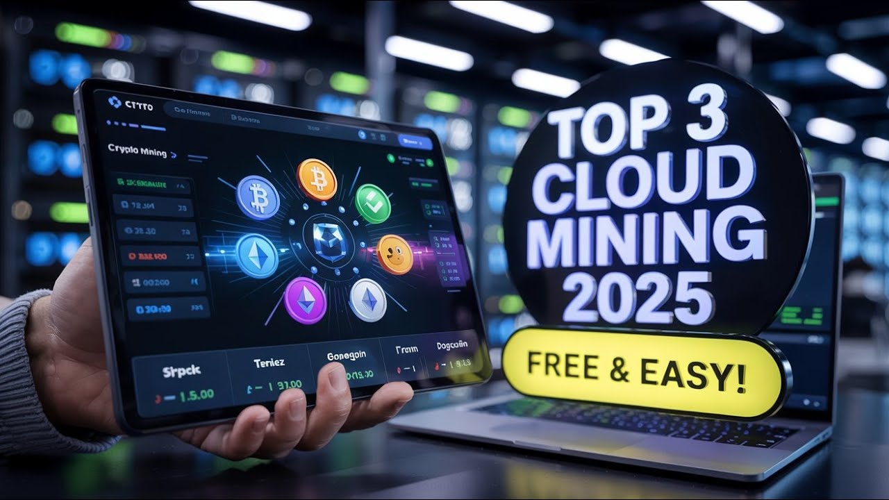 TOP 3 BEST Cloud Mining Platforms in 2025