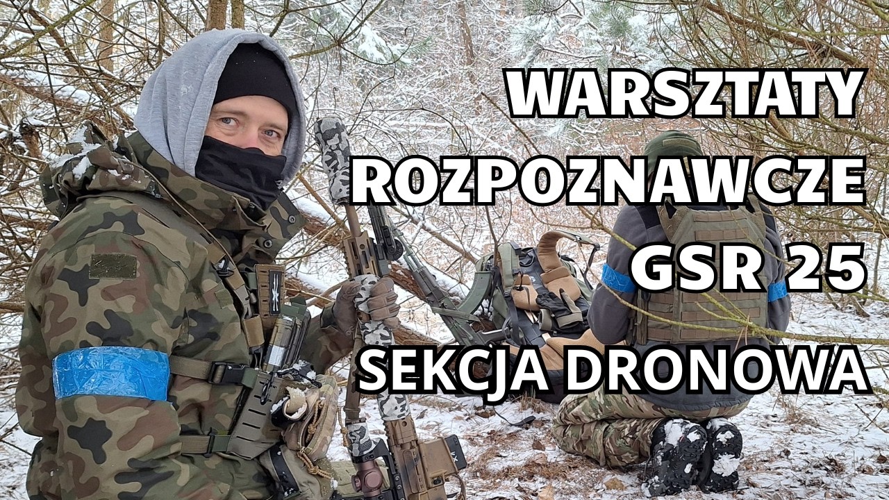 Drony w Akcji: Zwiad i Zrzuty w Świętokrzyskich na Warsztatach GSR 2025