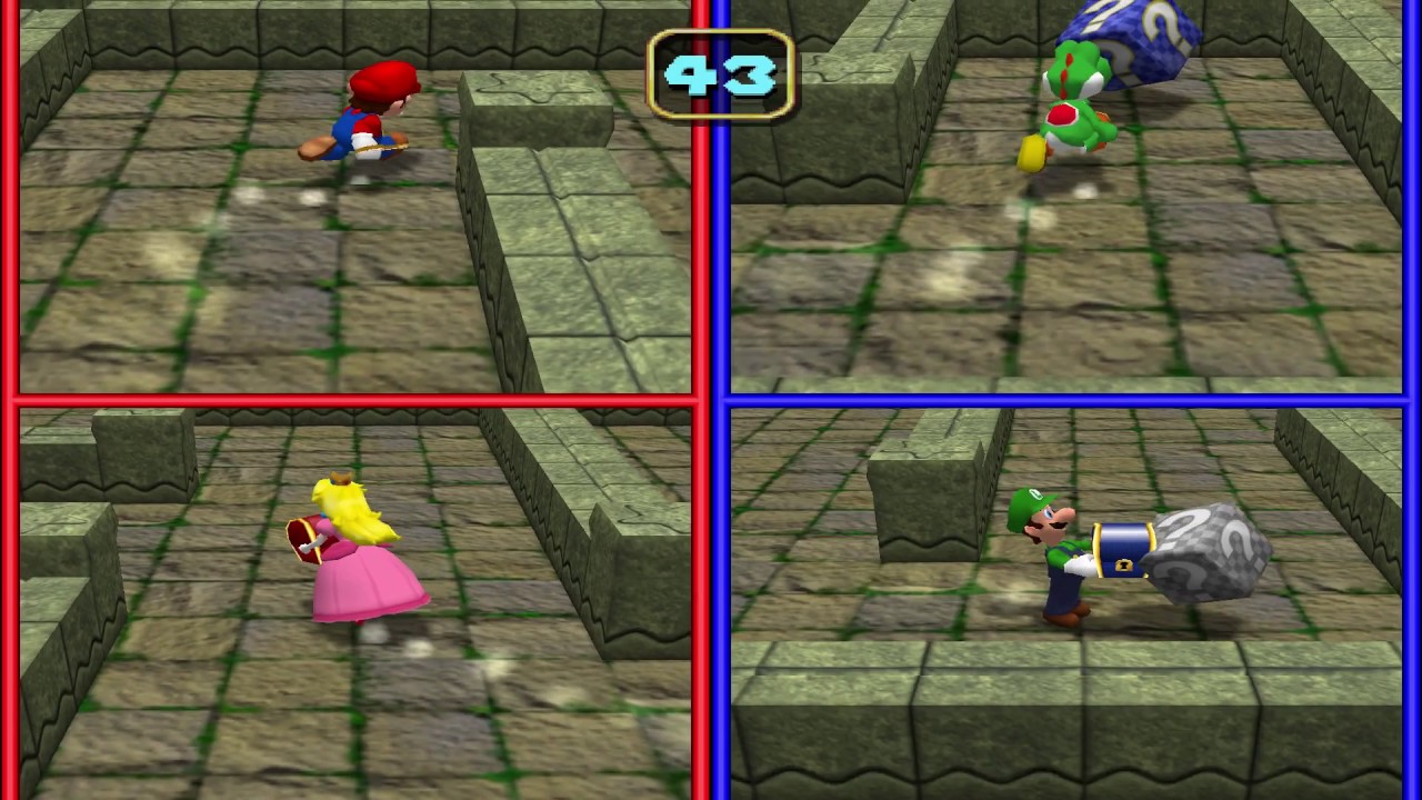 Mario Party 4 - Team Treasure Trek