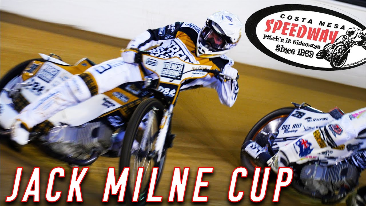 Speedway Racing is Back! Costa Mesa Speedway | Jack Milne Cup