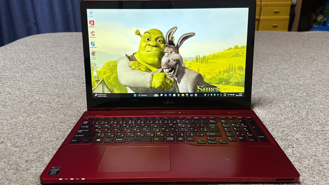 Vendido🎉Notebook Fujitsu Core i7 Completo 16G SSD 480G HDMI BT Webcam Blu-ray Tela Touch Full HD🙀