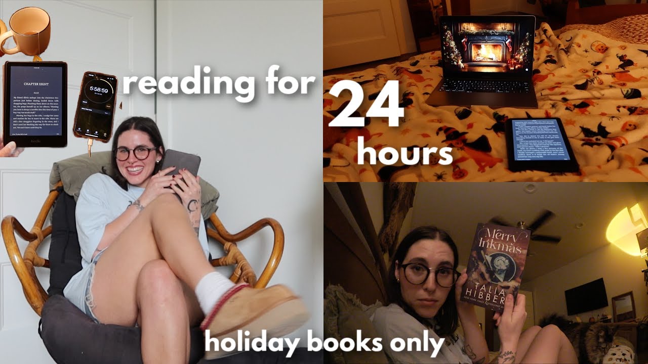 Reading for 24 hours, Holiday edition 🎄 24hr readathon
