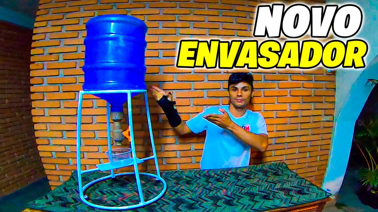 NOVO ENVASADOR PARA SABÃO EM PASTA CASEIRO