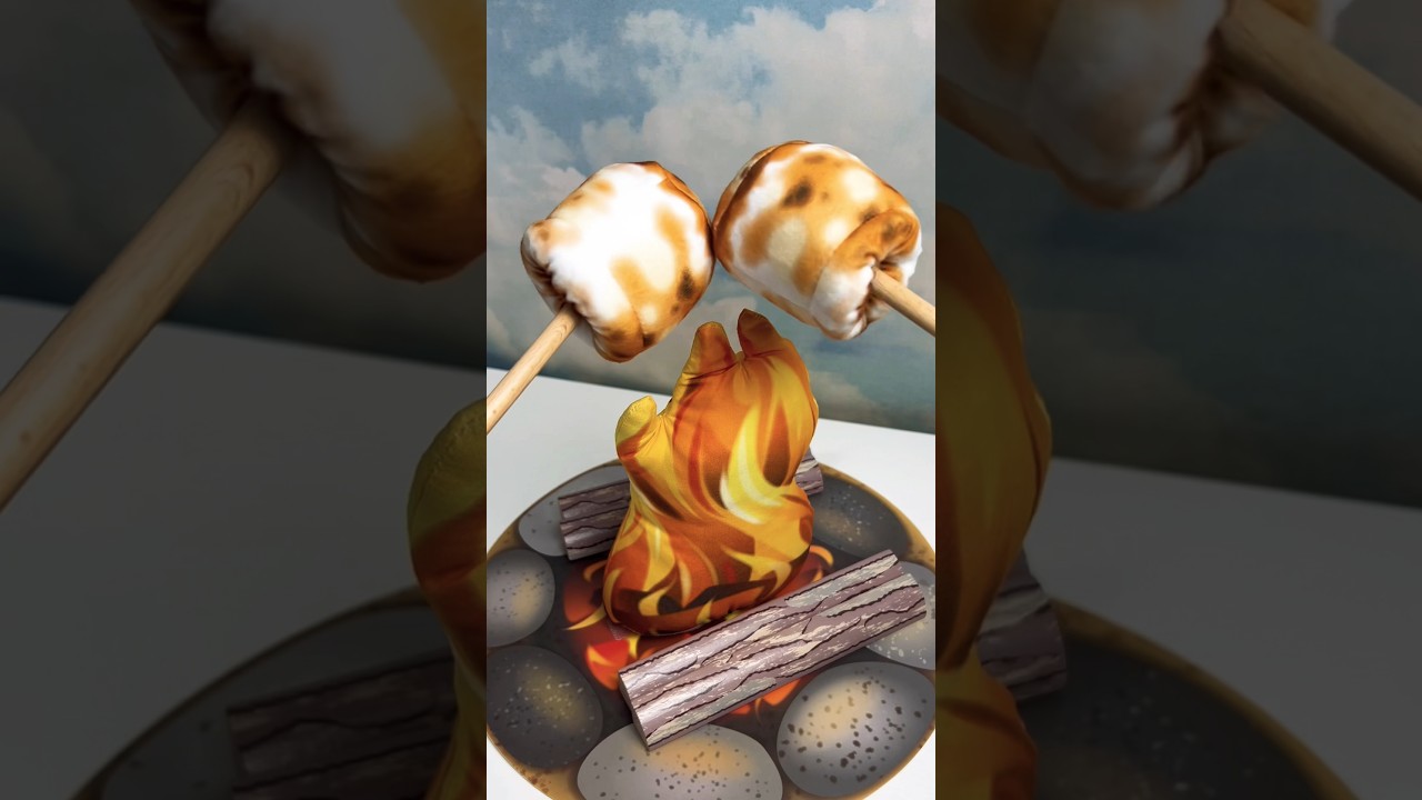 Melissa & Doug Campfire S&rsquo;mores Set 🍫 #melissaanddoug #toys #asmr #satisfying