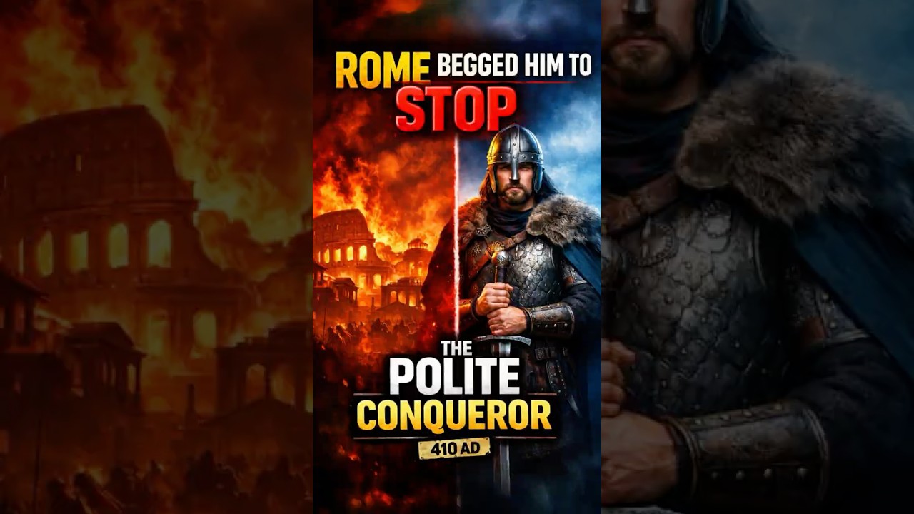 The Polite Barbarian Who BROKE Rome | Alaric&rsquo;s Sack of Rome (410 AD)