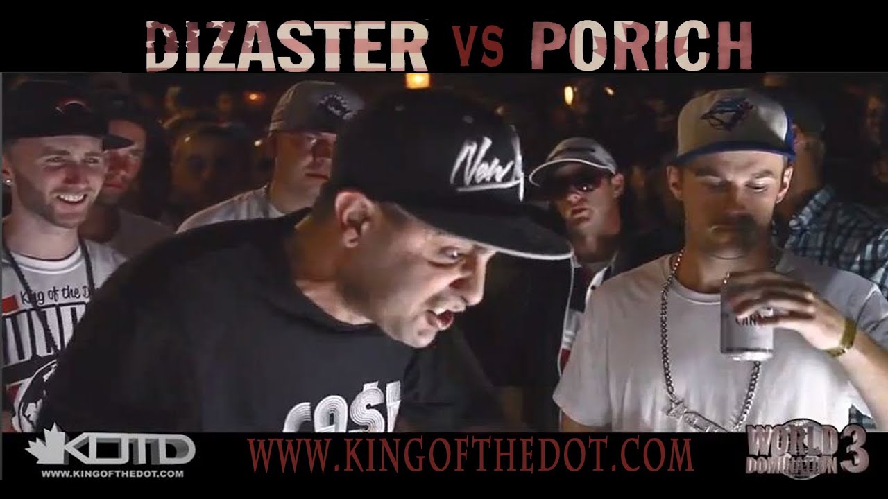 KOTD - Rap Battle - poRICH vs Dizaster (Title Match) | 