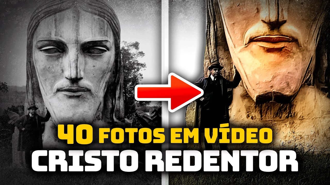 Cristo Redentor: 40 Fotos históricas em Vídeo | 1931