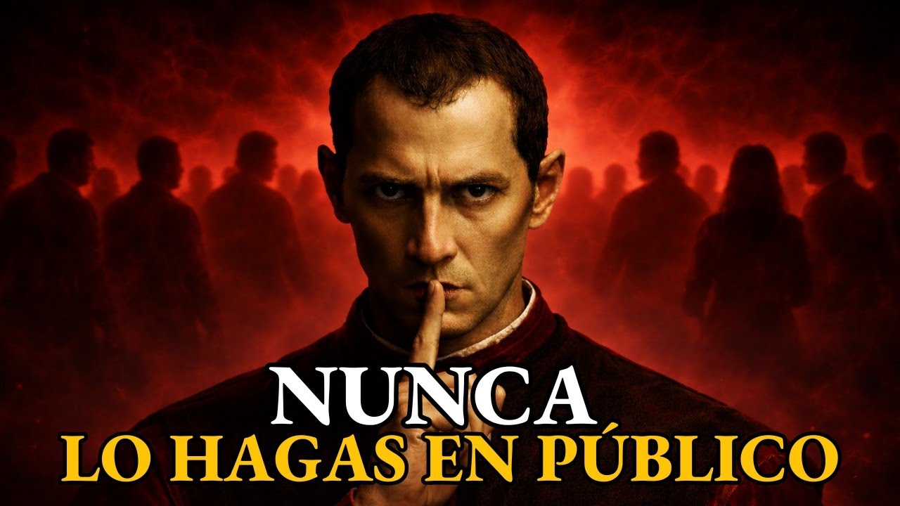 Nunca hagas esto en público: La LEY de Maquiavelo