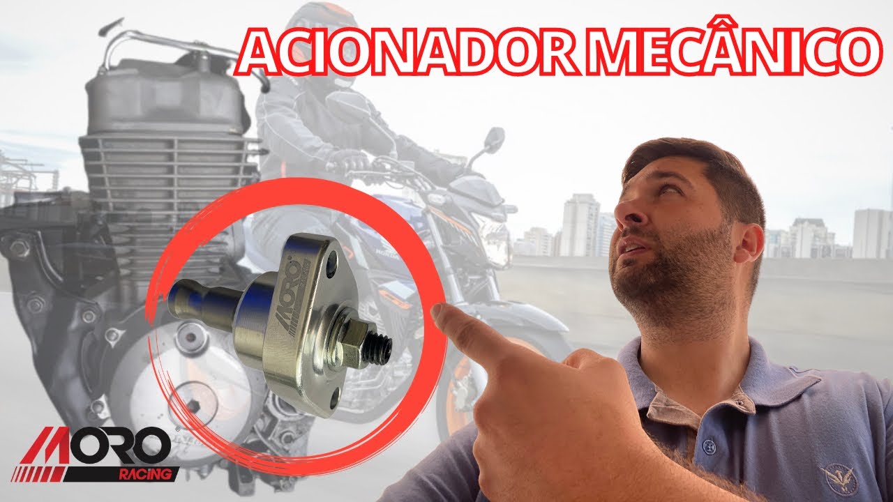 Acionador da corrente de comando mecânico lançamento, MORO RACING