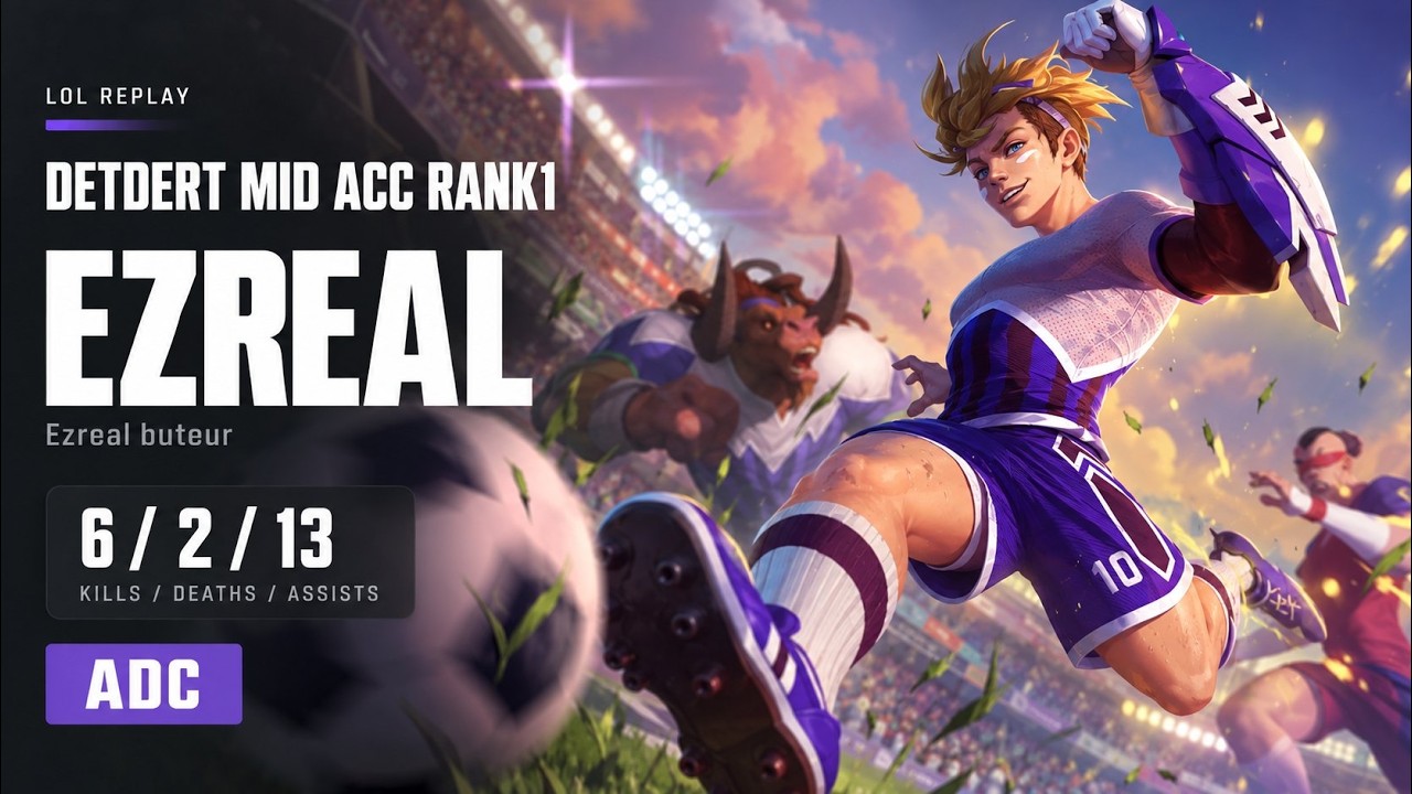DETDERT MID ACC#RANK1'S Ezreal GAME GOT COMPLETELY OUT OF CONTROL! 6/2/13 | LoL Replay