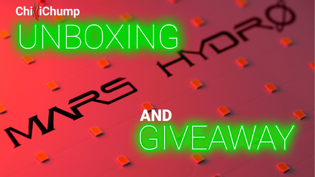 Mars Hydro TS3000 Grow light unboxing...and giveaway!