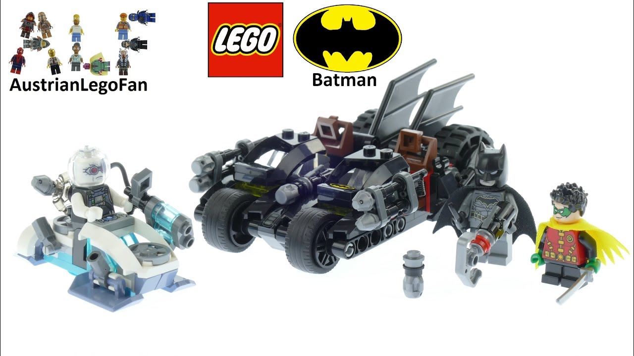 Lego Batman 76118 Mr. Freeze Batcycle Battle Speed Build