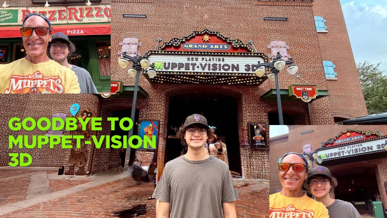 Saying Goodbye To MuppetVision 3D In Hollywood Studios #hollywoodstudios #muppetvision3d