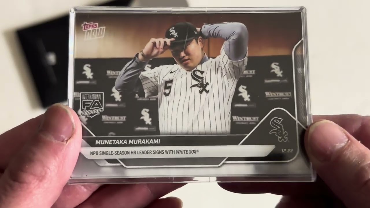 Munetaka murakami Topp Now #os-11 Chicago White Sox 
