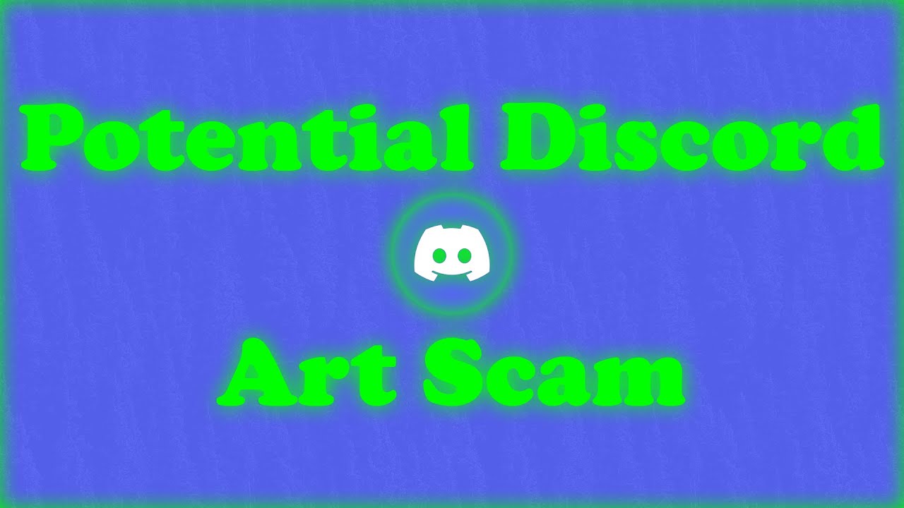 Potential Discord Art Scam