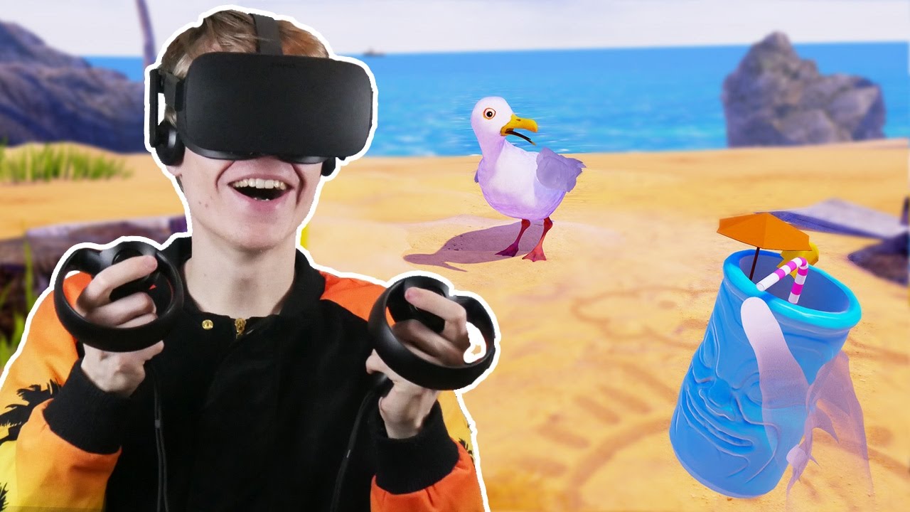 INTERACTIVE ANIMATION IN VIRTUAL REALITY!  | Gary the Gull VR Experience (Oculus Touch Gameplay)
