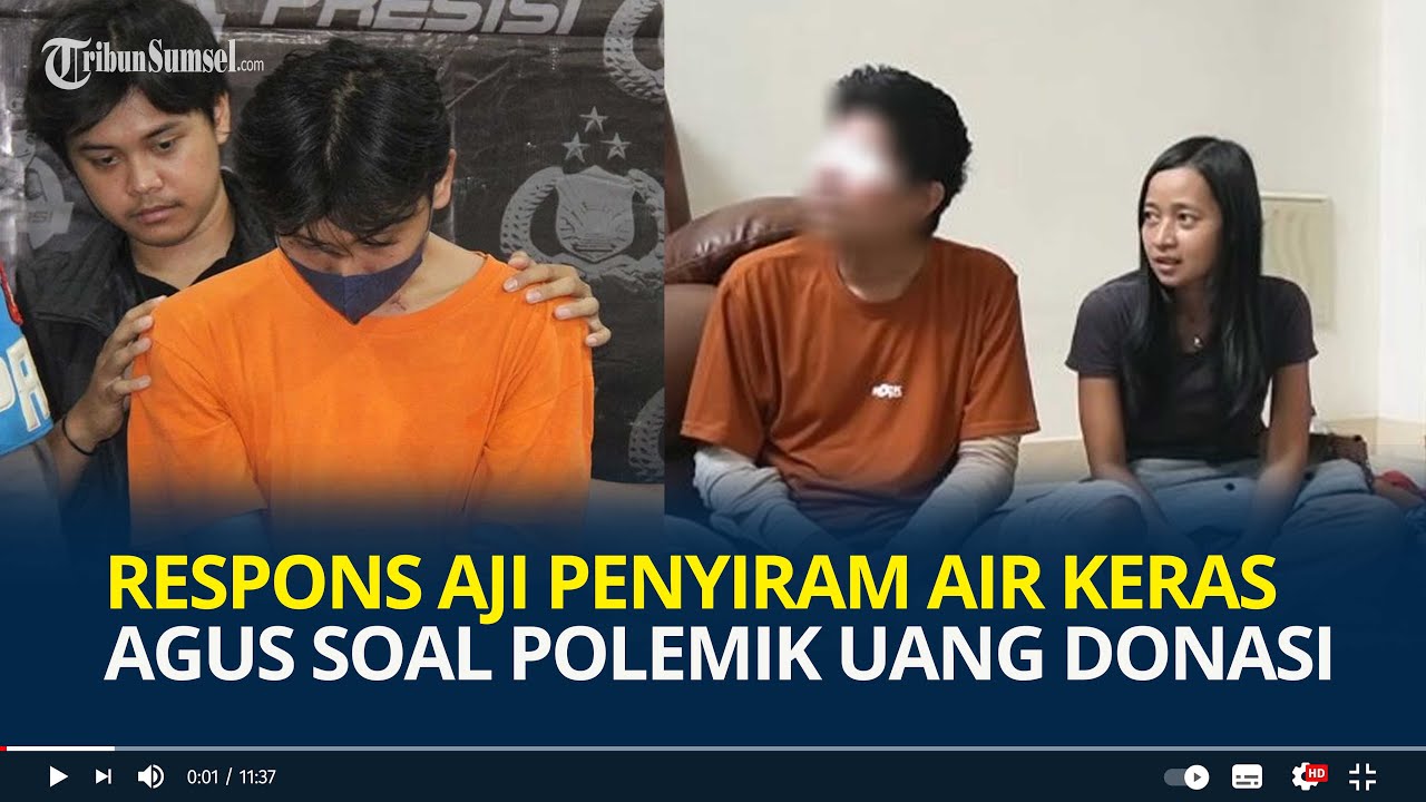 Respons Aji Penyiram Air Keras Agus Salim Soal Polemik Uang Donasi, Senyum-senyum dalam Penjara