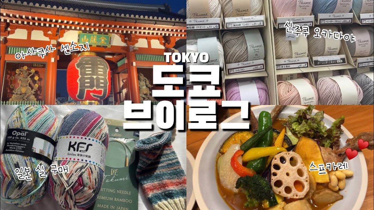 도쿄 브이로그 | 신주쿠 오카다야 실 가게, 오팔 실, 시부야스카이, 도쿄맛집
