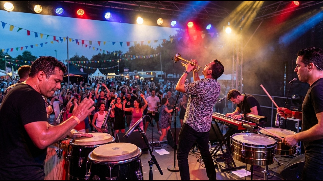 🎶 Beach Salsa Party – Latin Music Celebration