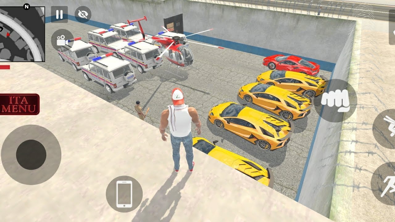 Bhai police station Mein sports car Lamborghini and police car and helicopter or 10 kaidi 😱😱😱🤑🤑🤑🤑🤑😱😱