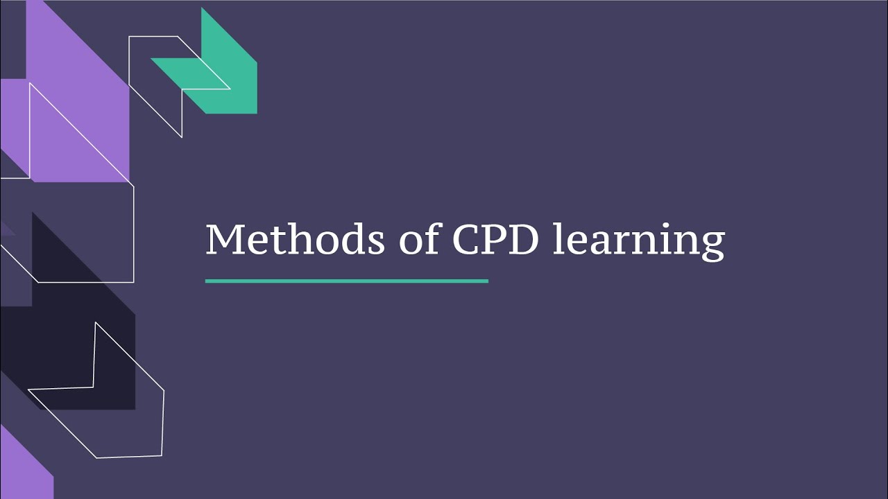 Different methods of CPD learning &ndash; how can I learn?