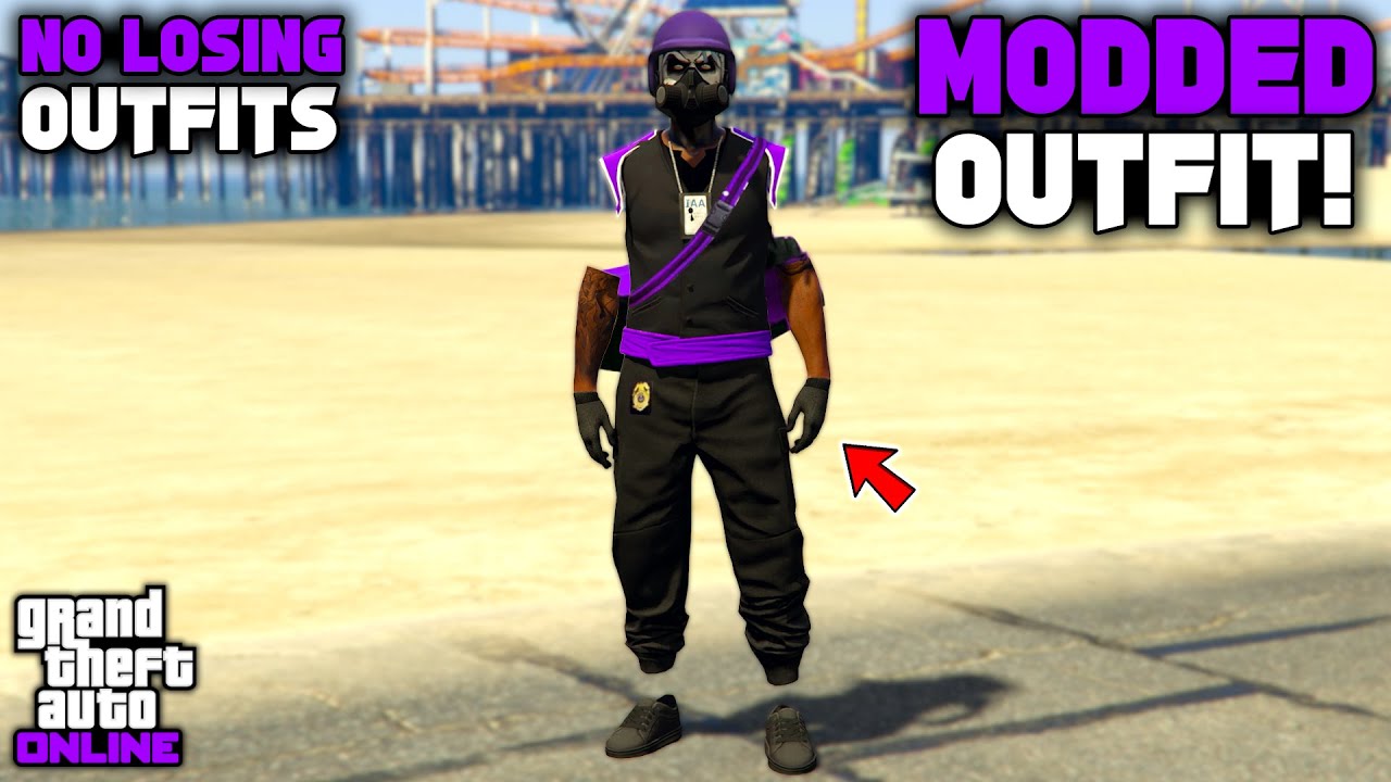 GTA 5 Online: лёгкий мод на чёрные джоггеры с невидимыми руками! (Передача невозможна)