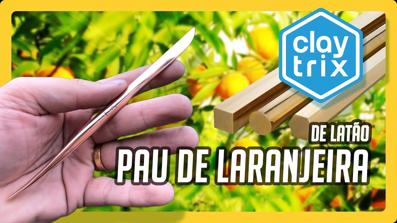 PAU-DE-LARANJEIRA DE COBRE (ESP&Aacute;TULA PARA ESCULTURA) | CLAYTRIX